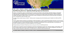 Desktop Screenshot of geoplanningservices.com